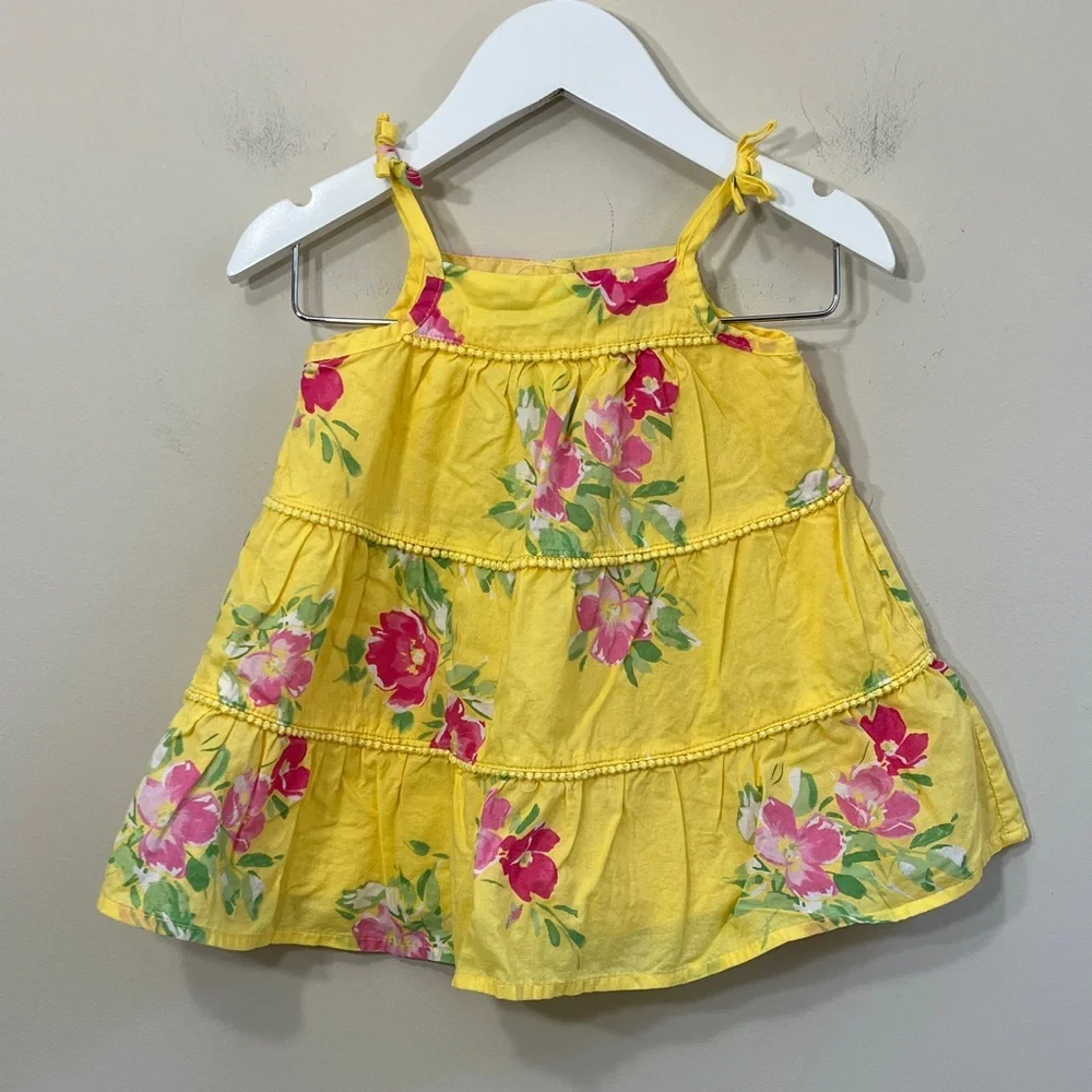 The Children's Place Baby Girl Tiered Spring/Summer Dress Size 6-9 Months